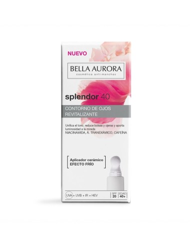 Aplicador cerámico para masaje descongestionante de la mirada Bella Aurora Splendor 40