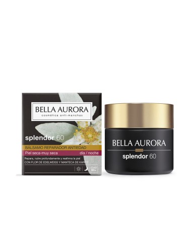 Bella Aurora Splendor 60 Bálsamo reparador antiedad 50 ml con tarro y caja