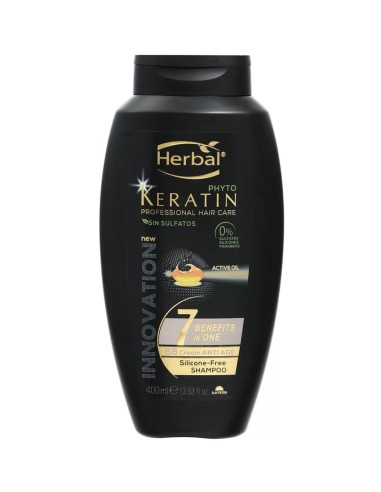 Detalle frontal del champú Herbal Phyto Keratin BB Cream Anti Age sin sulfatos