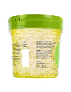 Detalle de la etiqueta trasera con ingredientes del gel Eco Style Olive Oil