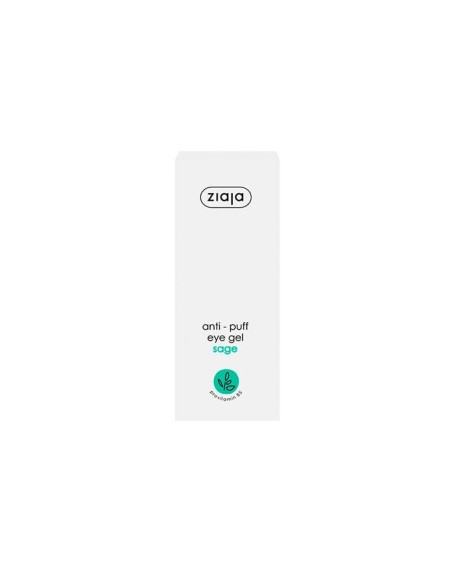 Gel hidratante y refrescante para el contorno de ojos Ziaja Salvia