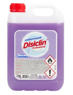 Garrafa de 5 litros de ambientador profesional Disiclin aroma Lavanda