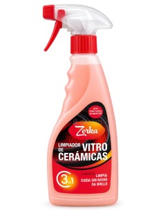 Zorka Limpiador Vitroceramicas 3 en 1 Pulverizador 750 ml