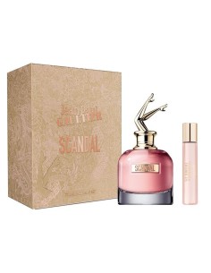 Estuche de regalo Jean Paul Gaultier Scandal con perfume de 80 ml y spray de viaje de 20 ml