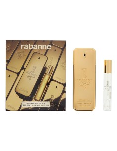 Estuche de regalo Rabanne 1 Million Eau de Toilette con frasco de 100 ml y spray de viaje de 20 ml.