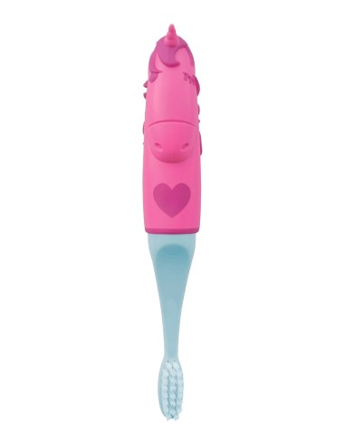 Cepillo dental infantil Pierrot Unicorn suave con diseño de unicornio