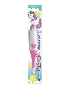 Cepillo dental infantil Pierrot Unicorn suave con diseño de unicornio 2