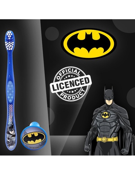 Cepillo Dental Infantil Batman con Capuchón | Drolim