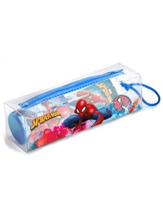 Set dental infantil Spiderman con cepillo, pasta, vaso y neceser 2