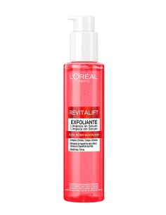 L'Oréal Paris Revitalift limpiador exfoliante facial color rojo
