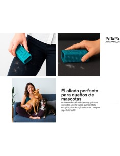 Cepillo quitapelos de mascotas Pamex PelTapiz con su caja 2