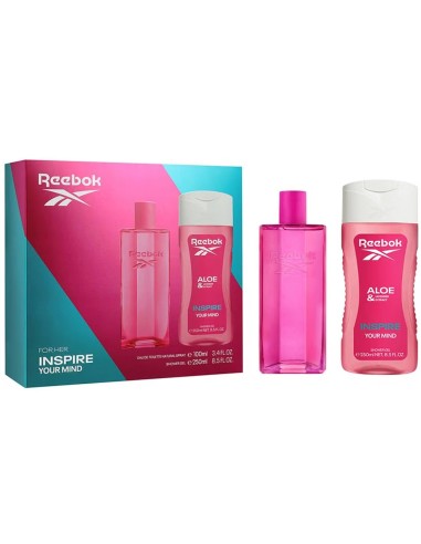 Eau de toilette de 100 ml y gel de ducha de 250 ml Reebok Inspire Your Mind