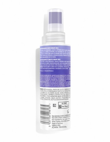 Parte posterior del spray John Frieda Dream Curls de 150 ml