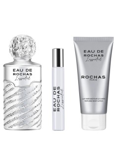 Estuche Eau de Rochas LEssentiel con perfume, vaporizador de viaje y loción corporal 2