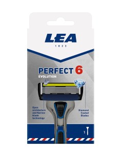LEA PERFECT 6 EVOLUTION MAQUINILLA AFEITAR 6 HOJAS + 1 RECAMBIO