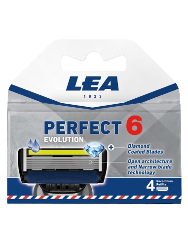 LEA PERFECT 6 EVOLUTION RECAMBIO PACK 4 UDS.