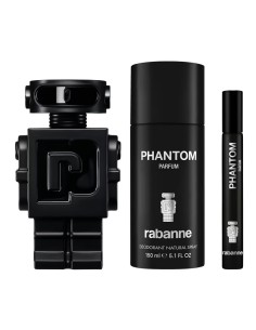 PACO RABANNE PHANTOM EDP VAP 100 ML + DEO SPRAY 150 ML + EDP VAP 10 ML 2