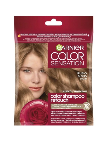 Frontal de Garnier Color Sensation Color Shampoo Retouch en tono 7.0 Rubio