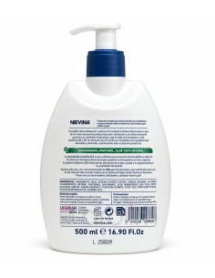 Nievina Aloe Hidracare jabón de manos 500 ml en botella blanca con dosificador 2