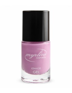 Esmalte de uñas efecto gel Myrline 156 en tono rosa malva suave