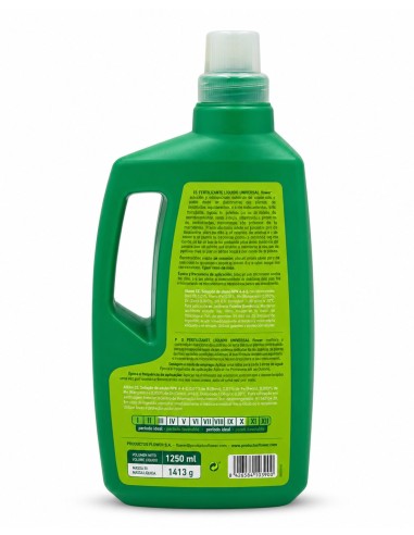 Flower Fertilizante Líquido Universal 1250 ml Nutrición Completa