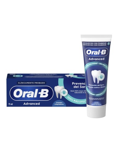 ORAL B PASTA ADVANCED PREVENCION DEL SARRO 75 ML