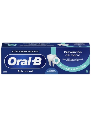 ORAL B PASTA ADVANCED PREVENCION DEL SARRO 75 ML
