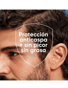 H&S Classic champú anticaspa de 250 ml en envase blanco con tapón azul y diseño de agua 2