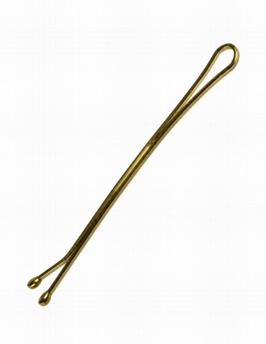 Horquillas Ondina rubio bronce 6 cm 12 uds | Drolim