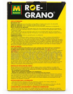 ROE-GRANO de Massó, raticida en grano de cereal en envase de 150 g 2