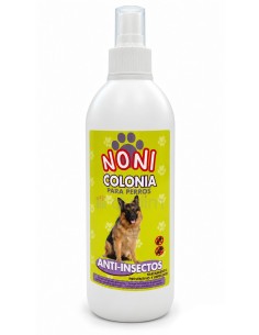 Noni Colonia para Perros Anti-Insectos 500 ml en botella blanca con pulverizador