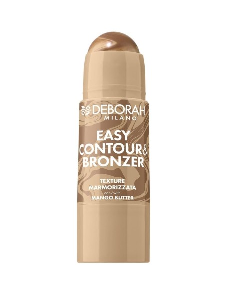 Stick Easy Contour & Bronzer Deborah Milano con envase de diseño marmoleado