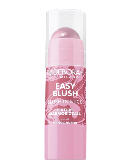 Colorete Deborah Milano Easy Blush en stick tono 01 Rosa