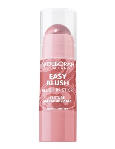 Colorete Deborah Milano Easy Blush en stick tono 02 Melocotón