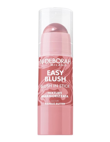 Colorete Deborah Milano Easy Blush en stick tono 02 Melocotón