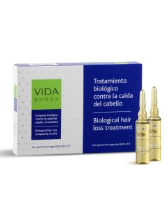 Vida Shock tratamiento capilar anticaída en estuche de 6 ampollas de 10 ml