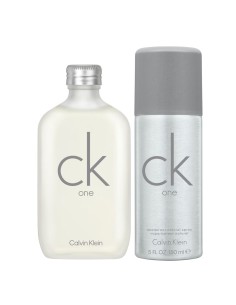Estuche de regalo Calvin Klein CK One dorada con perfume y desodorante en spray 2