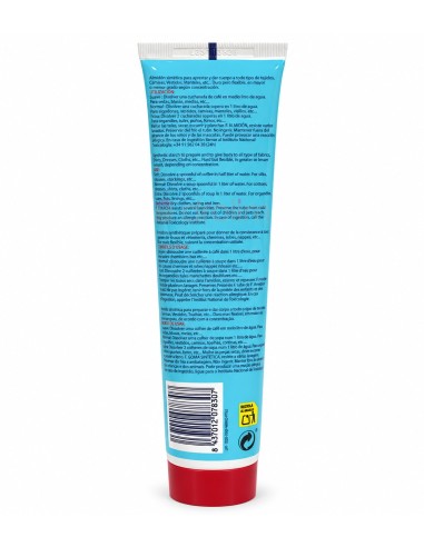 Etiqueta de Ferrokit Almidón con instrucciones de dilución y uso