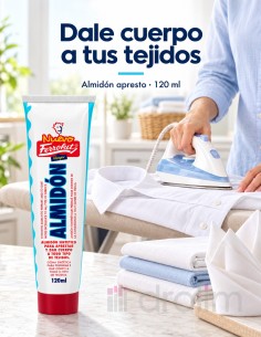 Ferrokit Almidón Apresto para tejidos en tubo de 120 ml 2