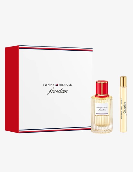 Estuche Tommy Freedom con eau de parfum de 100 ml y vaporizador de 10 ml