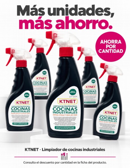 Promoción Limpiador pulverizado de cocinas industriales 850 grs.