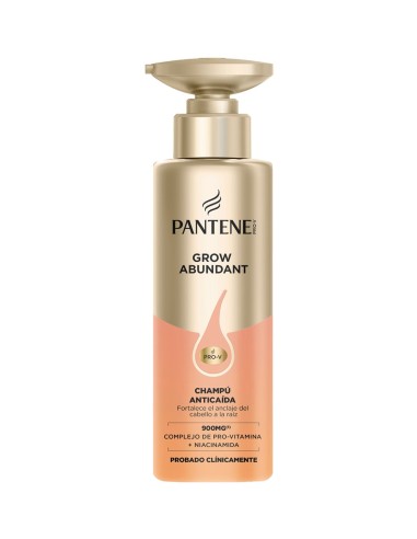 Pantene Grow Abundant champú anticaída de 290 ml con dosificador