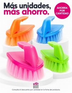 Cepillo de fregar tipo plancha colores aleatorios surtidos 2