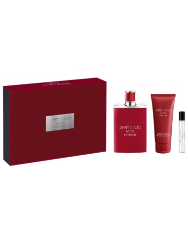 Estuche Jimmy Choo Man Extreme con eau de parfum 100 ml, gel de ducha 100 ml y vaporizador 7,5 ml