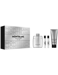 Estuche Montblanc Legend Elixir con perfume 100 ml, gel de ducha 100 ml y dos vaporizadores de 7,5 ml