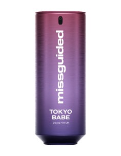Missguided Tokyo Babe Eau de Parfum 80 ml en frasco morado con pulverizador