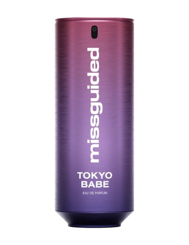 Missguided Tokyo Babe Eau de Parfum 80 ml en frasco morado con pulverizador