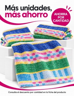Paño de rizo absorbente 50x50 cm 2