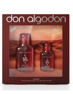 Estuche Don Algodon Babylon Hombre con Eau de Parfum de 100 ml y Eau de Toilette de 30 ml