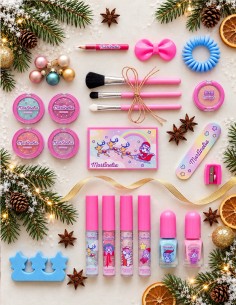 Calendario de Adviento Martinelia de 24 días con unicornios, maquillaje y accesorios infantiles 2